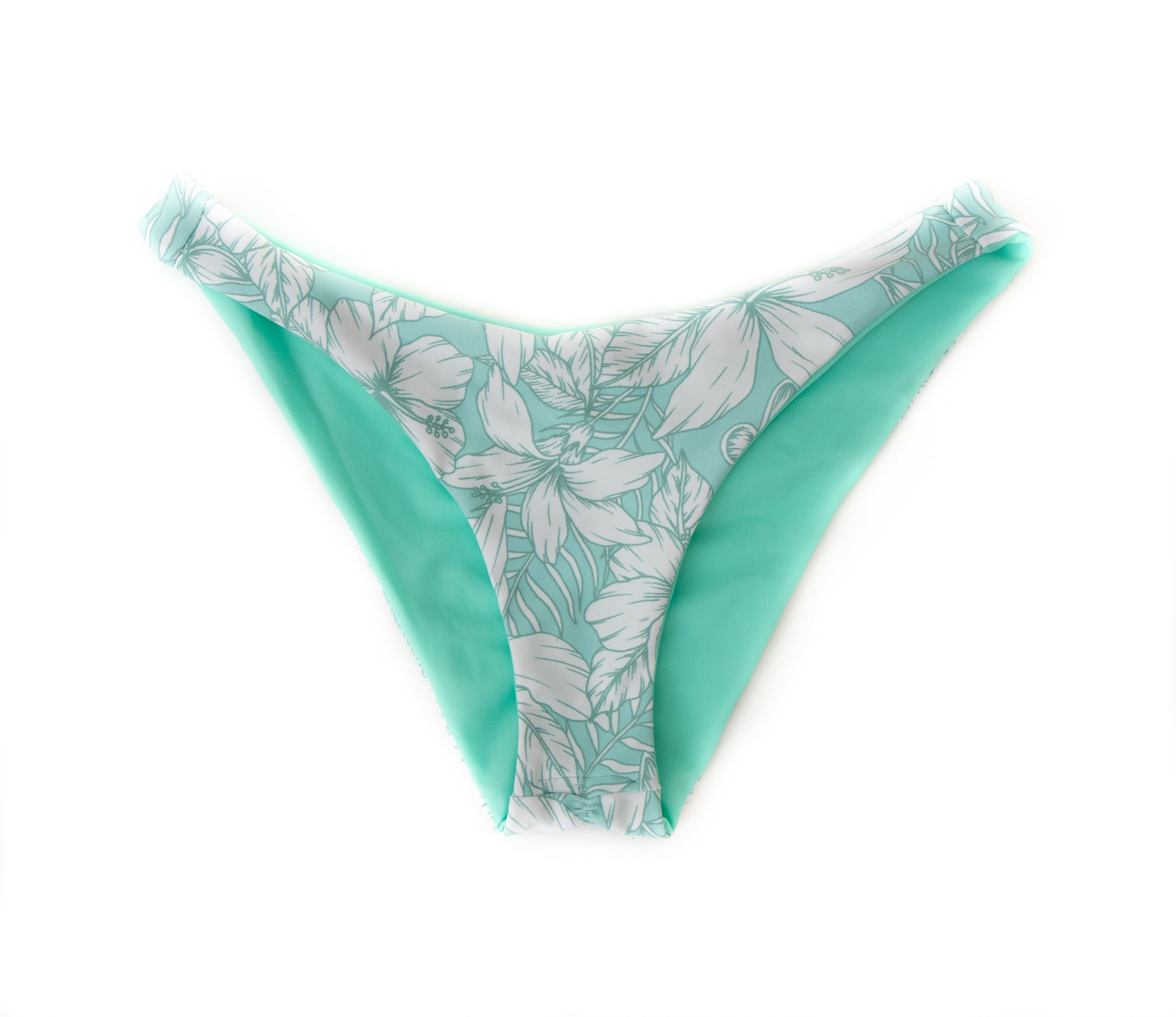Breezy + Mint Cheeky Reversible Kai Cheeky Bikini  Bottom